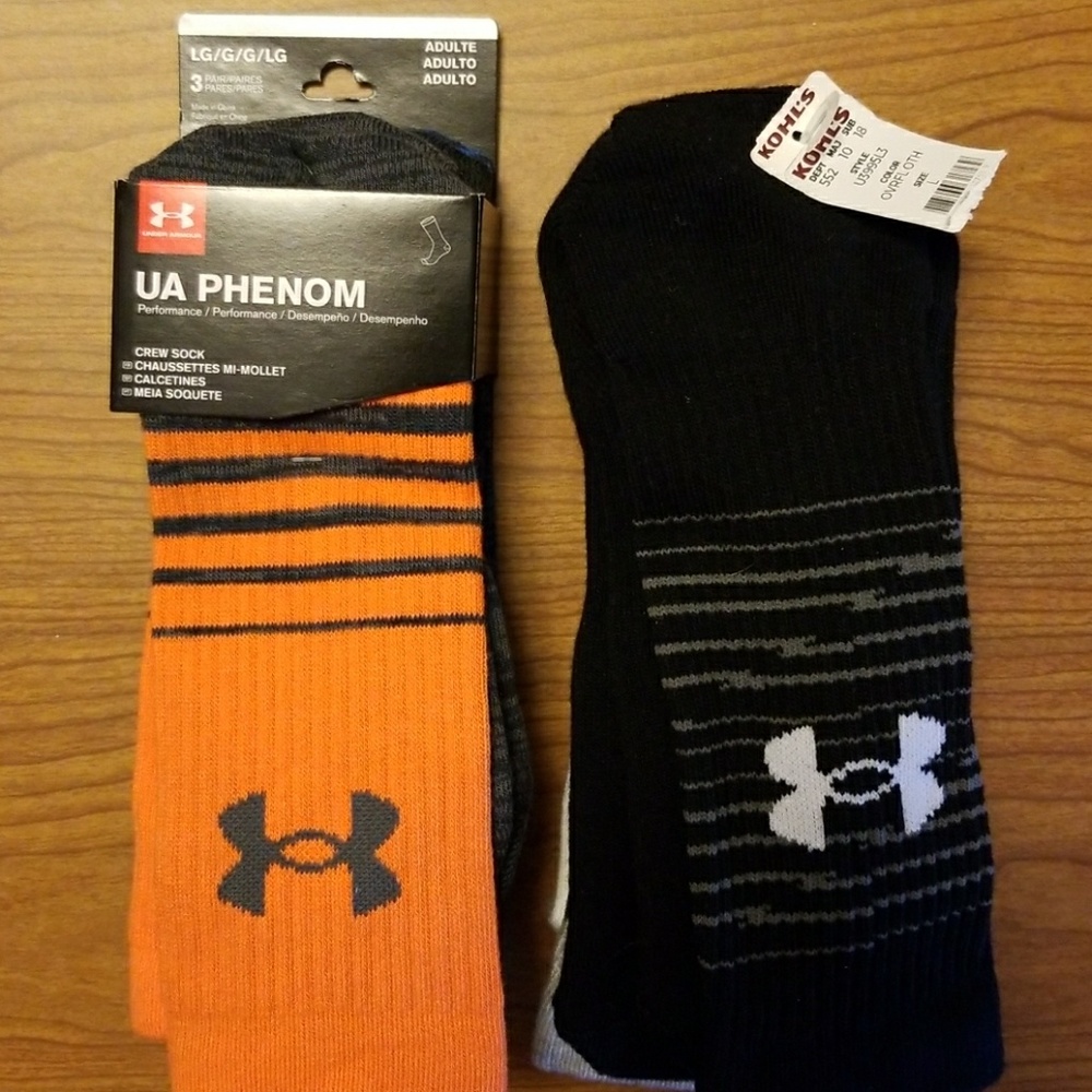 Under armour socks